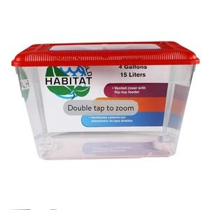 Portable & clear Habitat/Tank – Small Critters & Creatures Indoors/Outdoors, NWT